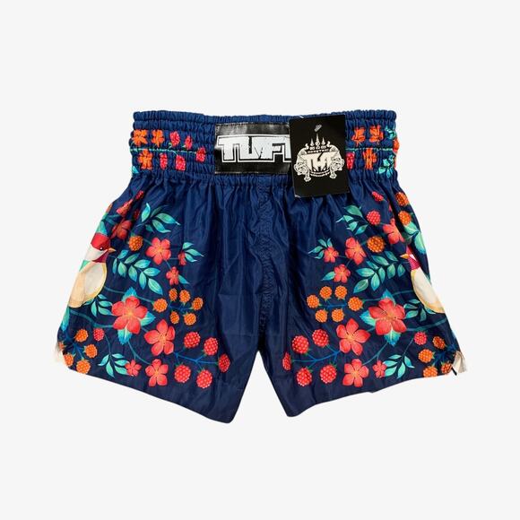 Tuff Sport Shorts Womens S Small Multi Muay Thai Boxing MMA Nightingale Bird - Picture 1 of 11